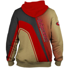Load image into Gallery viewer, San Francisco 49ers NFL Apparel Men 3D Polyester Hoodie Sweatshirt Personalized Full Color Full Plus Size Best Gift Printed Logo Team