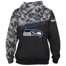 Load image into Gallery viewer, Seattle Seahawks NFL Apparel Men 3D Polyester Hoodie Sweatshirt Personalized Full Color Full Plus Size Best Gift Printed Logo Team