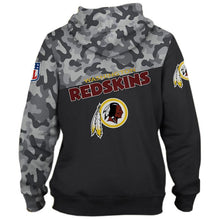 Load image into Gallery viewer, Washington Redskins NFL Apparel Men 3D Polyester Hoodie Sweatshirt Personalized Full Color Full Plus Size Best Gift Printed Logo Team