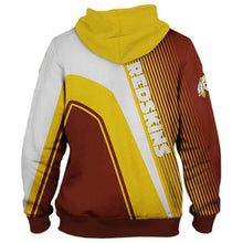 Load image into Gallery viewer, Washington Redskins NFL Apparel Men 3D Polyester Hoodie Sweatshirt Personalized Full Color Full Plus Size Best Gift Printed Logo Team