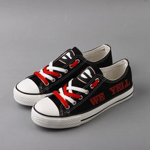 Load image into Gallery viewer, Georgia Bulldogs NCAA Unisex Breathable Novelty Design Canvas Shoes Black Full Plus Size Best Gift Printed Logo Team