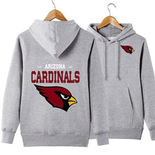 Load image into Gallery viewer, Arizona Cardinals NFL Apparel Unisex 3D Polyester Pullover Hoodie Sweatshirt Black/Gray/Red/White/Yellow Full Plus Size Best Gift Printed Logo Team