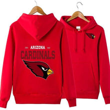 Load image into Gallery viewer, Arizona Cardinals NFL Apparel Unisex 3D Polyester Pullover Hoodie Sweatshirt Black/Gray/Red/White/Yellow Full Plus Size Best Gift Printed Logo Team