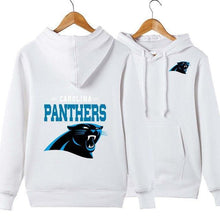 Load image into Gallery viewer, Carolina Panthers NFL Apparel Unisex 3D Polyester Pullover Hoodie Sweatshirt Black/Gray/Red/White/Yellow Full Plus Size Best Gift Printed Logo Team