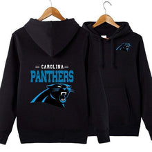 Load image into Gallery viewer, Carolina Panthers NFL Apparel Unisex 3D Polyester Pullover Hoodie Sweatshirt Black/Gray/Red/White/Yellow Full Plus Size Best Gift Printed Logo Team