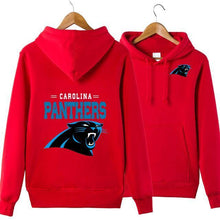 Load image into Gallery viewer, Carolina Panthers NFL Apparel Unisex 3D Polyester Pullover Hoodie Sweatshirt Black/Gray/Red/White/Yellow Full Plus Size Best Gift Printed Logo Team
