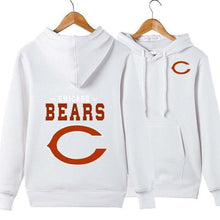 Load image into Gallery viewer, Chicago Bears NFL Apparel Unisex 3D Polyester Pullover Hoodie Sweatshirt Black/Gray/Red/White/Yellow Full Plus Size Best Gift Printed Logo Team