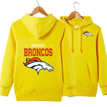 Load image into Gallery viewer, Denver Broncos NFL Apparel Unisex 3D Polyester Pullover Hoodie Sweatshirt Black/Gray/Red/White/Yellow Full Plus Size Best Gift Printed Logo Team