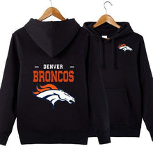 Load image into Gallery viewer, Denver Broncos NFL Apparel Unisex 3D Polyester Pullover Hoodie Sweatshirt Black/Gray/Red/White/Yellow Full Plus Size Best Gift Printed Logo Team