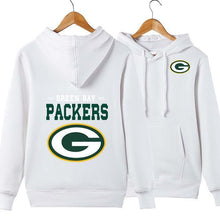 Load image into Gallery viewer, Green Bay Packers NFL Apparel Unisex 3D Polyester Pullover Hoodie Sweatshirt Black/Gray/Red/White/Yellow Full Plus Size Best Gift Printed Logo Team