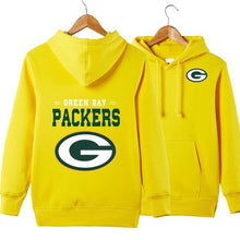 Load image into Gallery viewer, Green Bay Packers NFL Apparel Unisex 3D Polyester Pullover Hoodie Sweatshirt Black/Gray/Red/White/Yellow Full Plus Size Best Gift Printed Logo Team