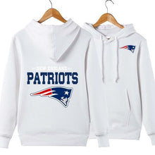 Load image into Gallery viewer, New England Patriots NFL Apparel Unisex 3D Polyester Pullover Hoodie Sweatshirt Black/Gray/Red/White/Yellow Full Plus Size Best Gift Printed Logo Team