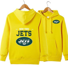 Load image into Gallery viewer, New York Jets NFL Apparel Unisex 3D Polyester Pullover Hoodie Sweatshirt Black/Gray/Red/White/Yellow Full Plus Size Best Gift Printed Logo Team