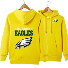 Load image into Gallery viewer, Philadelphia Eagle NFL Apparel Unisex 3D Polyester Pullover Hoodie Sweatshirt Black/Gray/Red/White/Yellow Full Plus Size Best Gift Printed Logo Team
