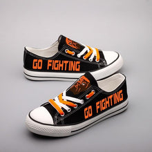 Load image into Gallery viewer, Cleveland Browns NFL Apparel Lightweight Comfort Canvas Shoes Sneaker Black Full Plus Size Best Gift Printed Logo Team