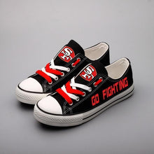 Load image into Gallery viewer, San Francisco 49ers NFL Apparel Unisex Letter Glow In The Dark Laces Shoes Black Full Plus Size Best Gift Printed Logo Team