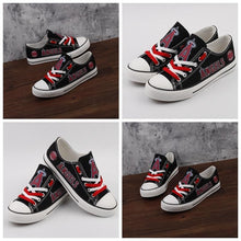 Load image into Gallery viewer, Los Angeles Angels MLB Apparel Unisex Novelty Design Luminous Letter Canvas Shoes Personalized Full Color Full Plus Size Best Gift Printed Logo Team