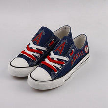Load image into Gallery viewer, Los Angeles Angels MLB Apparel Unisex Novelty Design Luminous Letter Canvas Shoes Personalized Full Color Full Plus Size Best Gift Printed Logo Team