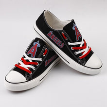 Load image into Gallery viewer, Los Angeles Angels MLB Apparel Unisex Novelty Design Luminous Letter Canvas Shoes Personalized Full Color Full Plus Size Best Gift Printed Logo Team