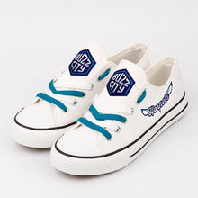 Load image into Gallery viewer, Charlotte Hornets NBA Apparel Unisex Novelty Design Luminous Letter &amp; Logo Canvas Shoes Personalized Full Color Full Plus Size Best Gift Printed Logo Team