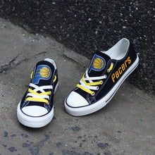 Load image into Gallery viewer, Indiana Pacers NBA Apparel Unisex Breathable Shoes Custom Limited Black Full Plus Size Best Gift Printed Logo Team