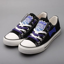 Load image into Gallery viewer, Sacramento Kings NBA Apparel Unisex Breathable Shoes Custom Limited Black Full Plus Size Best Gift Printed Logo Team