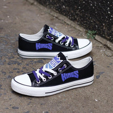 Load image into Gallery viewer, Sacramento Kings NBA Apparel Unisex Breathable Shoes Custom Limited Black Full Plus Size Best Gift Printed Logo Team