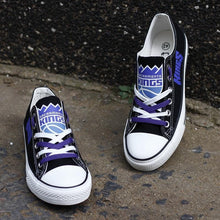 Load image into Gallery viewer, Sacramento Kings NBA Apparel Unisex Breathable Shoes Custom Limited Black Full Plus Size Best Gift Printed Logo Team