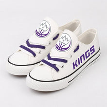 Load image into Gallery viewer, Sacramento Kings NBA Apparel Unisex Breathable Shoes Custom Limited Black Full Plus Size Best Gift Printed Logo Team