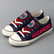 Load image into Gallery viewer, Washington Wizards NFL Apparel Women Glow In The Dark Casual Shoes Red/Black Full Plus Size Best Gift Printed Logo Team