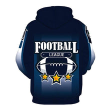 Load image into Gallery viewer, Seattle Seahawks NFL Apparel Men 3D Polyester Hoodie Sweatshirt Personalized Full Color Full Plus Size Best Gift Printed Logo Team