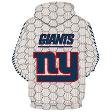 Load image into Gallery viewer, New York Giants NFL Apparel Men 3D Polyester Hoodie Sweatshirt Personalized Full Color Full Plus Size Best Gift Printed Logo Team