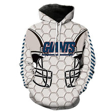 Load image into Gallery viewer, New York Giants NFL Apparel Men 3D Polyester Hoodie Sweatshirt Personalized Full Color Full Plus Size Best Gift Printed Logo Team