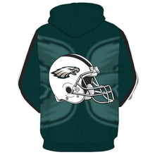 Load image into Gallery viewer, Philadelphia Eagle NFL Apparel Men 3D Polyester Hoodie Sweatshirt Personalized Full Color Full Plus Size Best Gift Printed Logo Team
