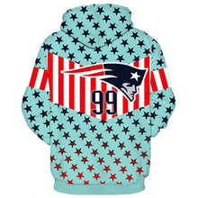 Load image into Gallery viewer, New England Patriots NFL Apparel Men 3D Polyester Hoodie Sweatshirt Personalized Full Color Full Plus Size Best Gift Printed Logo Team