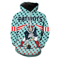 Load image into Gallery viewer, New England Patriots NFL Apparel Men 3D Polyester Hoodie Sweatshirt Personalized Full Color Full Plus Size Best Gift Printed Logo Team
