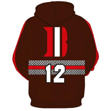 Load image into Gallery viewer, Cleveland Browns NFL Apparel Men 3D Polyester Hoodie Sweatshirt Personalized Full Color Full Plus Size Best Gift Printed Logo Team