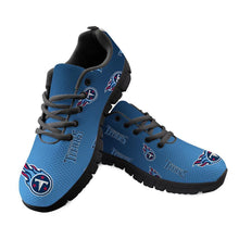 Load image into Gallery viewer, Tennessee Titans NFL Apparel Lightweight Super Comfort Running Shoes Sneakers Personalized Full Color Full Plus Size Best Gift Printed Logo Team