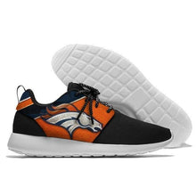 Load image into Gallery viewer, Denver Broncos NFL Apparel Lightweight Comfort Sport Shoes Sneaker Personalized Full Color Full Plus Size Best Gift Printed Logo Team