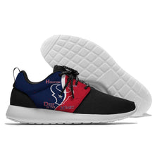 Load image into Gallery viewer, Houston Texans NFL Apparel Lightweight Comfort Sport Shoes Sneaker Personalized Full Color Full Plus Size Best Gift Printed Logo Team