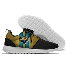 Load image into Gallery viewer, Jacksonville Jaguars NFL Apparel Lightweight Comfort Sport Shoes Sneaker Personalized Full Color Full Plus Size Best Gift Printed Logo Team