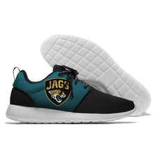 Load image into Gallery viewer, Jacksonville Jaguars NFL Apparel Lightweight Comfort Sport Shoes Sneaker Personalized Full Color Full Plus Size Best Gift Printed Logo Team