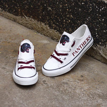 Load image into Gallery viewer, Parchment High School Unisex Printed Custom Letter &amp; Logo Canvas Shoes White Full Plus Size Best Gift Printed Logo Team