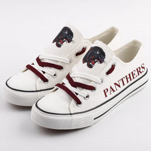 Load image into Gallery viewer, Parchment High School Unisex Printed Custom Letter &amp; Logo Canvas Shoes White Full Plus Size Best Gift Printed Logo Team