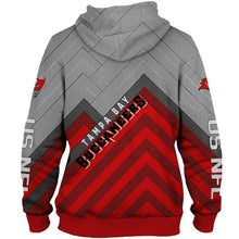 Load image into Gallery viewer, Tampa Bay Buccaneers NFL Apparel Men 3D Polyester Hoodie Sweatshirt Personalized Full Color Full Plus Size Best Gift Printed Logo Team