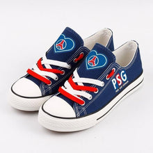 Load image into Gallery viewer, Paris Saint-Germain Soccer Team Top Selling Custom Sport Shoes Sneaker Blue/Black Full Plus Size Best Gift Printed Logo Team