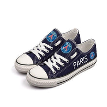 Load image into Gallery viewer, Paris Saint-Germain Soccer Team Top Selling Custom Sport Shoes Sneaker Blue/Black Full Plus Size Best Gift Printed Logo Team