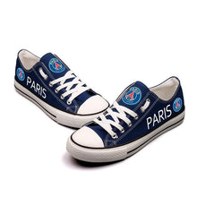 Load image into Gallery viewer, Paris Saint-Germain Soccer Team Top Selling Custom Sport Shoes Sneaker Blue/Black Full Plus Size Best Gift Printed Logo Team