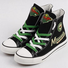 Load image into Gallery viewer, Minnesota Wild NFL Apparel Unisex Novelty Design Super Comfort Canvas Shoes Personalized Full Color Full Plus Size Best Gift Printed Logo Team