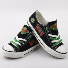Load image into Gallery viewer, Minnesota Wild NFL Apparel Unisex Novelty Design Super Comfort Canvas Shoes Personalized Full Color Full Plus Size Best Gift Printed Logo Team